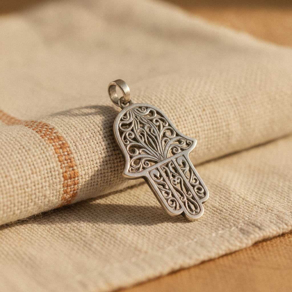 What Does the Khamsa (Hand of Fatima) Mean in Amazigh Jewelry?